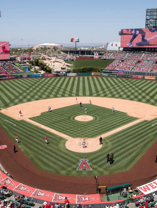 Los Angeles Angels vs. Chicago Cubs at Angel Stadium of Anaheim