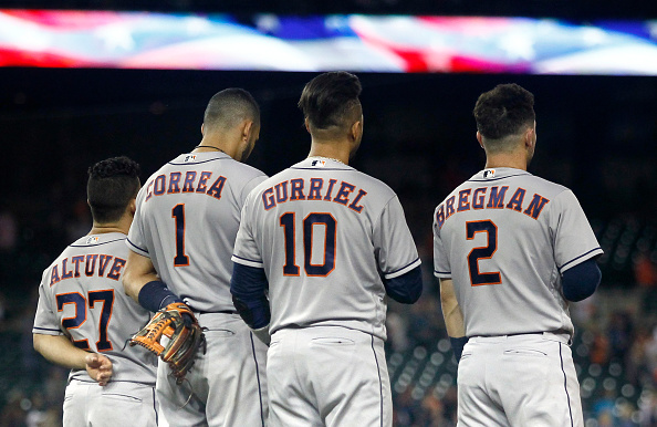 Houston Astros vs. Los Angeles Angels of Anaheim at Angel Stadium of Anaheim