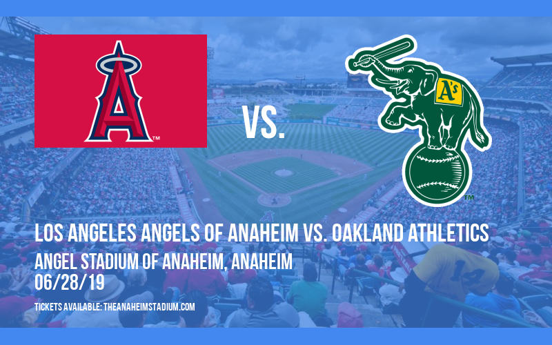 Los Angeles Angels of Anaheim vs. Oakland Athletics at Angel Stadium of Anaheim