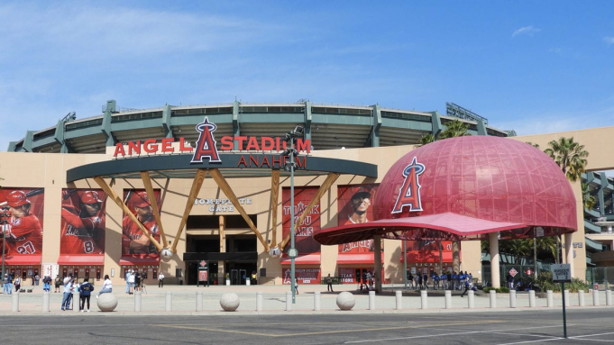 Los Angeles Angels of Anaheim vs. Houston Astros at Angel Stadium of Anaheim