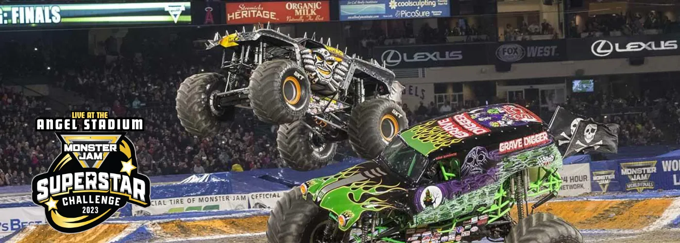 angel stadium monster trucks