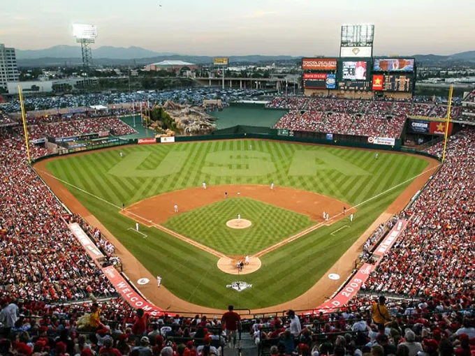 Los Angeles Angels vs. The Athletics